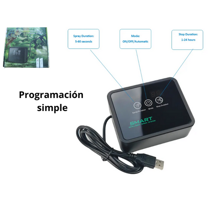 Sistema de lluvia digital- Equipo completo