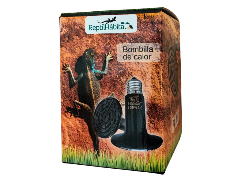 Bombilla de calor cerámica